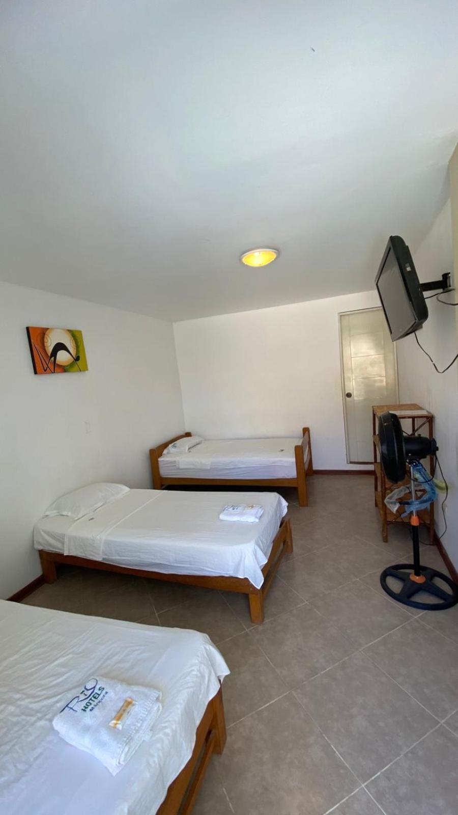 Hospedaje Rio Hotels Mancora Bagian luar foto